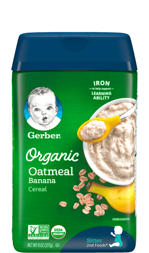 Organic Oatmeal Banana Cereal