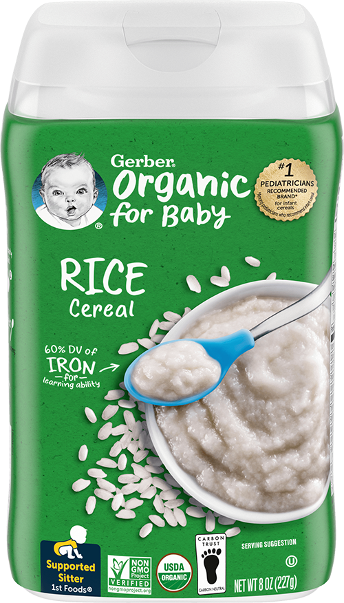 Gerber Organic Rice Cereal